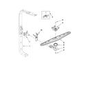 Maytag MDBH969AWQ1 upper wash and rinse parts diagram