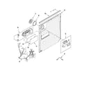 Maytag MDBH969AWS3 inner door parts diagram