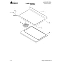 Amana AER5845QAF17 cooktop parts diagram