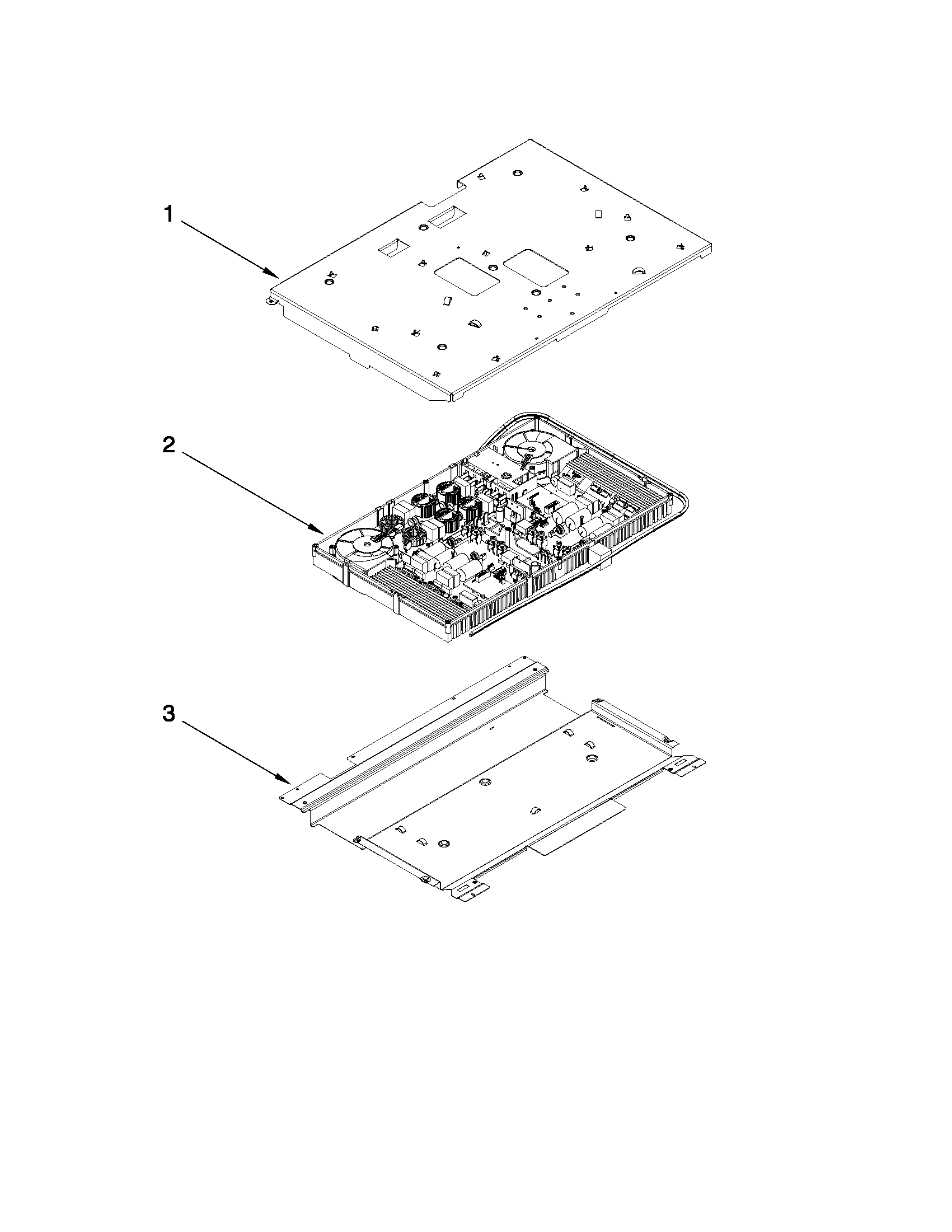 KitchenAid YKIRS608BSS0 interior parts diagram