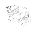 Whirlpool WFW96HEAU0 control panel parts diagram