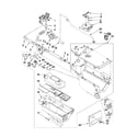 Whirlpool WFW96HEAU0 dispenser parts diagram