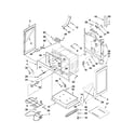 Whirlpool YWFE366LVB0 chassis parts diagram