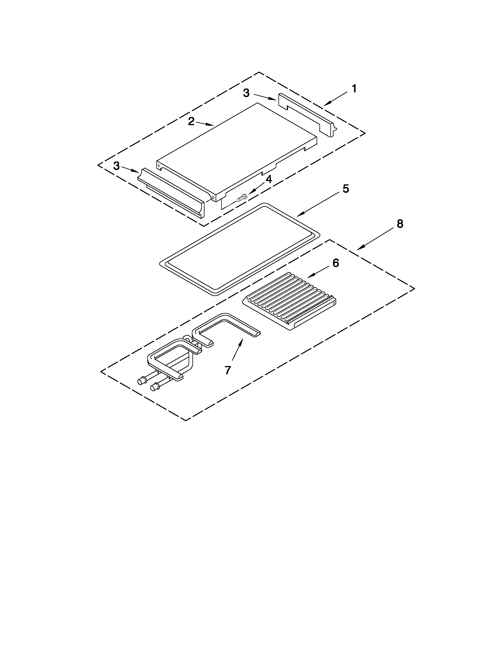 Whirlpool SC8720EDB0 grill module parts diagram