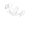 Whirlpool WFG540H0AH0 door parts diagram