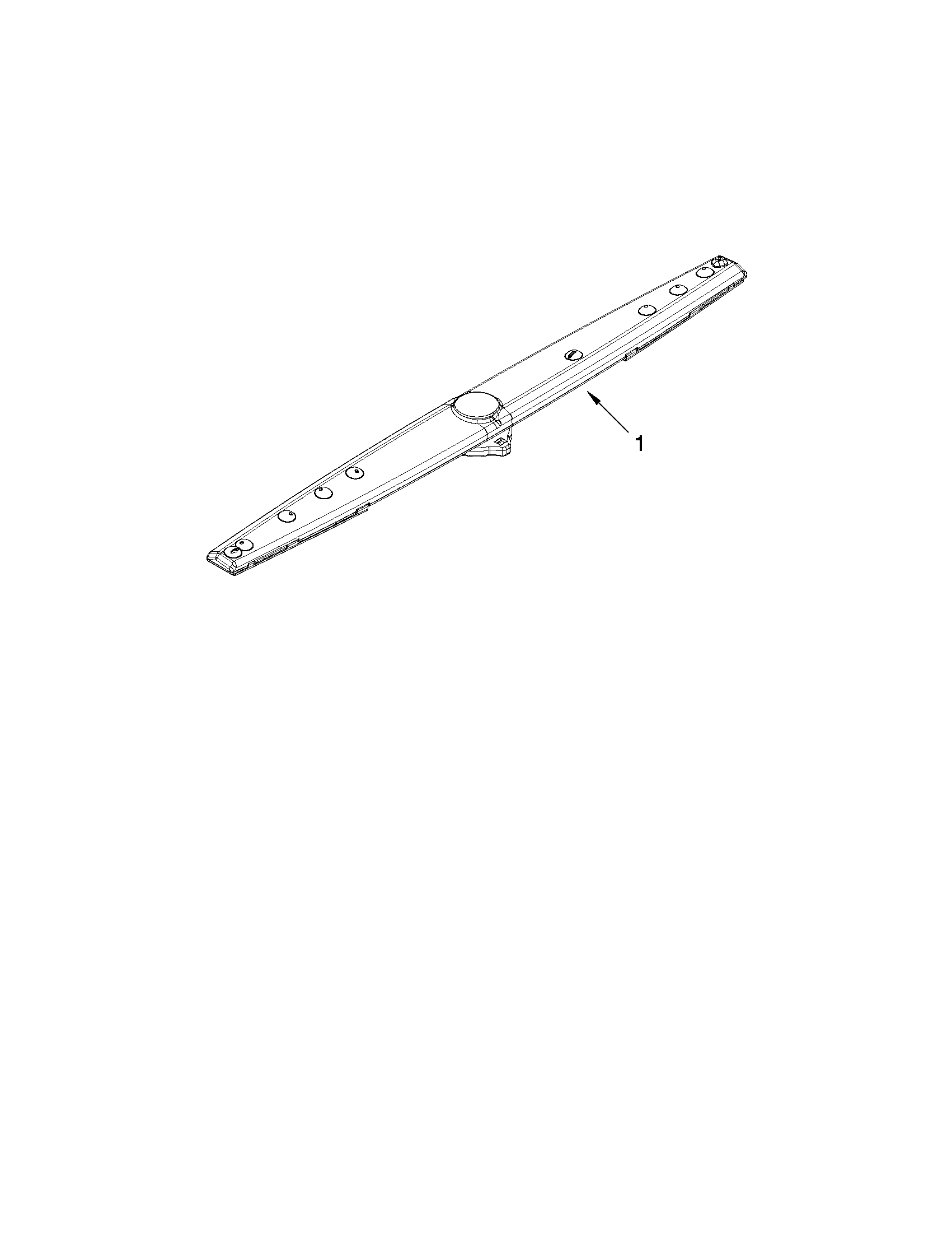 Whirlpool WDF775SAYM1 lower washarm parts diagram