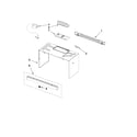 Maytag MMV4203WB1 cabinet and installation parts diagram