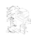 Whirlpool GX5FHDXVD01 freezer liner parts diagram
