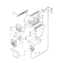 Whirlpool GX5FHDXVD01 icemaker parts diagram