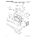 KitchenAid KEBS179BSS00 oven parts diagram