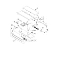 KitchenAid KEBS179BSS00 control panel parts diagram