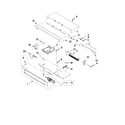 KitchenAid KEBS109BSP00 control panel parts diagram