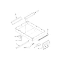 Jenn-Air JED4536WR02 burner box assy diagram