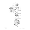 KitchenAid 5KSB5553BCS0 attachment parts diagram