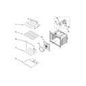 Whirlpool WOS92EC0AE01 internal oven parts diagram