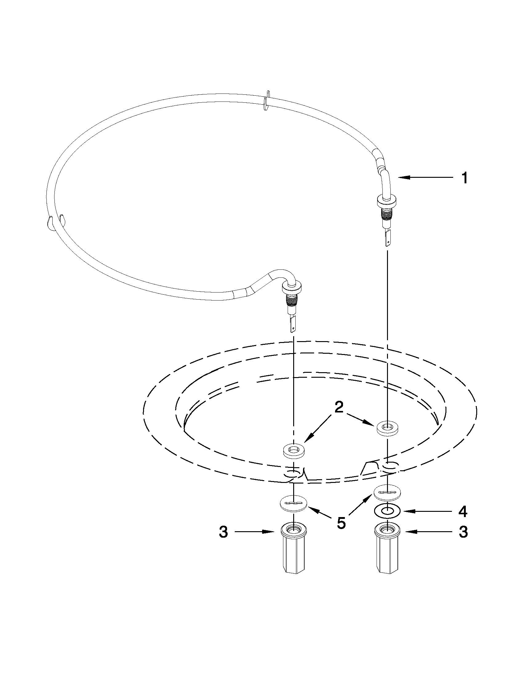 KitchenAid KUDS30FBSS0 heater parts diagram