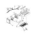 Whirlpool GZ25FSRXYY7 icemaker parts diagram