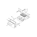 Whirlpool GZ25FSRXYY7 freezer door parts diagram