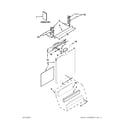 KitchenAid KUDS30IBSS1 door panel parts diagram