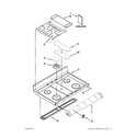 Maytag MGT8885XB03 cooktop parts diagram