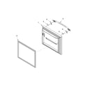 Maytag MBR2258XES5 freezer door diagram