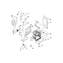 Whirlpool GGE388LXQ03 chassis parts diagram