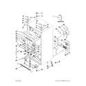 Maytag MFX2570AEM0 cabinet parts diagram
