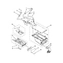 Maytag MLG20PDBGW1 dispenser parts diagram