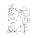Jenn-Air JFC2089WEP11 freezer liner parts diagram