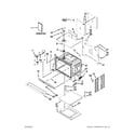 Whirlpool WOD51EC0AW01 lower oven parts diagram