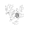 Whirlpool GGE390LXQ03 chassis parts diagram