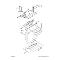 KitchenAid KUDE40FXBT6 door panel parts diagram