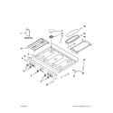 Whirlpool SF216LXSM2 cooktop parts diagram