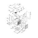 Jenn-Air JJW2727WS02 upper oven parts diagram