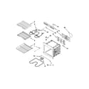 Jenn-Air JJW2727WS02 internal oven parts diagram