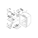 Whirlpool GX5FHTXVQ07 refrigerator liner parts diagram