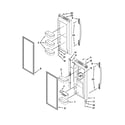 Maytag MFI2670XEW9 refrigerator door parts diagram
