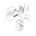 Maytag MFI2670XEW9 dispenser front parts diagram