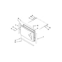 Jenn-Air JFC2089WTB9 freezer door diagram