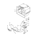Maytag MFT2673BEW10 freezer liner parts diagram