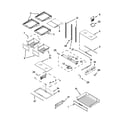 Maytag MFT2673BEW10 shelf parts diagram
