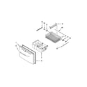 Whirlpool GI6FARXXF06 freezer door parts diagram