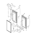 KitchenAid KBFS25EWBL9 refrigerator door diagram