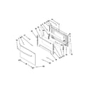 Whirlpool WFG231LVS1 door parts diagram