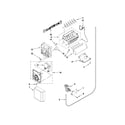 Maytag MSB27C2XAW00 icemaker parts diagram