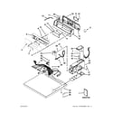 Maytag MDG18PDAWW0 top and console parts diagram