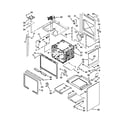 KitchenAid KGSK901SWH02 oven parts diagram