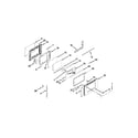 Jenn-Air JGS8860BDP18 door parts diagram