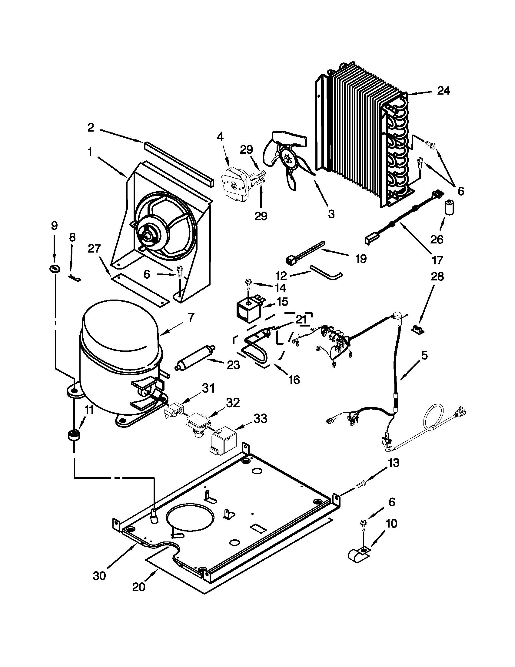 Jenn-Air JIM158XXCX2 unit parts diagram