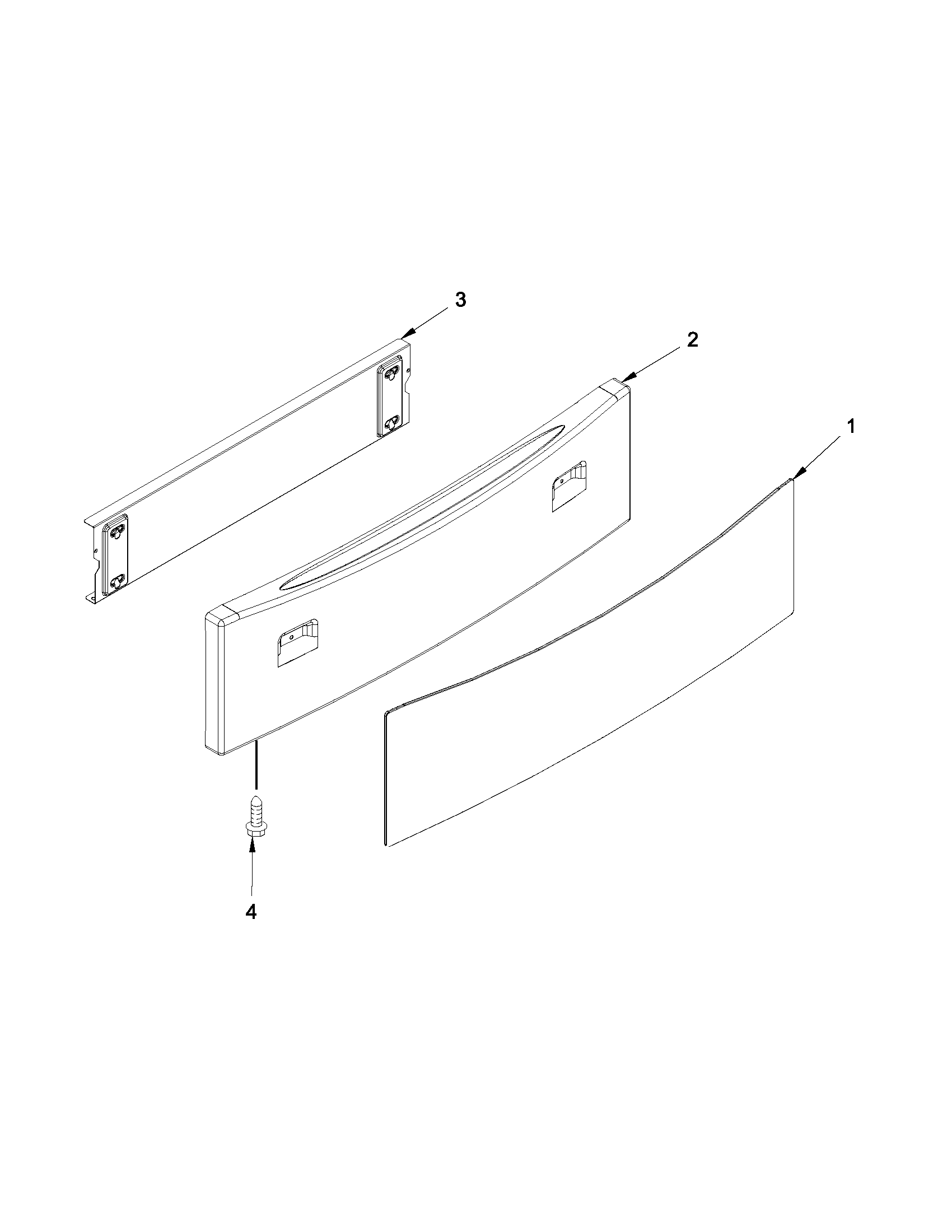 Jenn-Air JES9860CAB01 drawer parts diagram